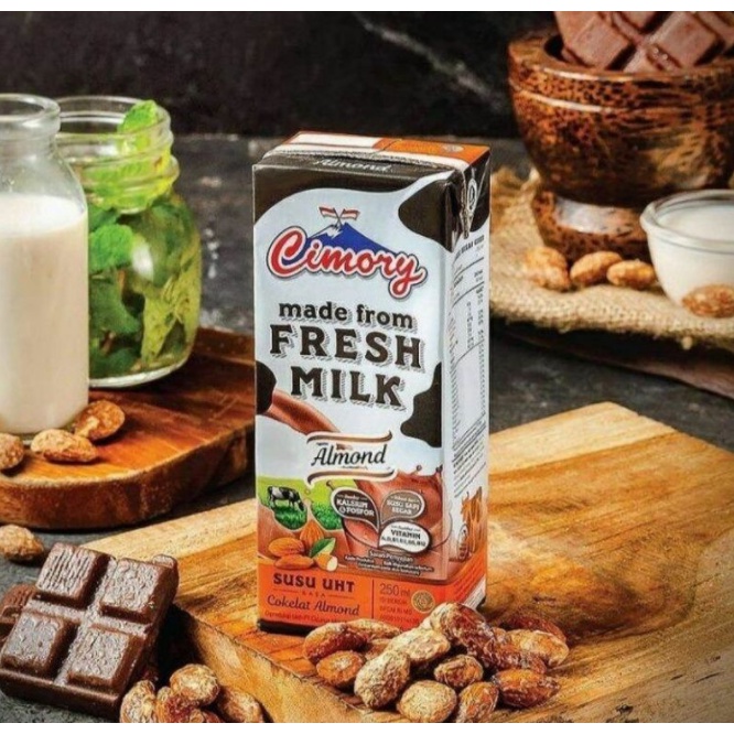 

Cimory Susu UHT 250 ml Rasa Almond