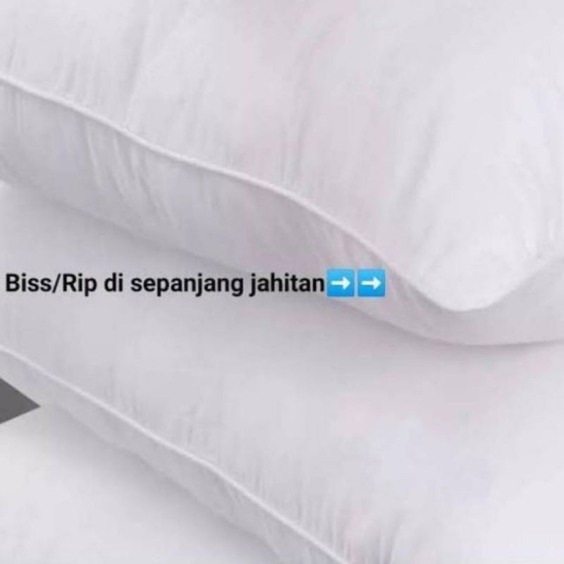 Brendis Paket 2 Bantal 1 Guling hotel berbintang 100% silikon super mewah