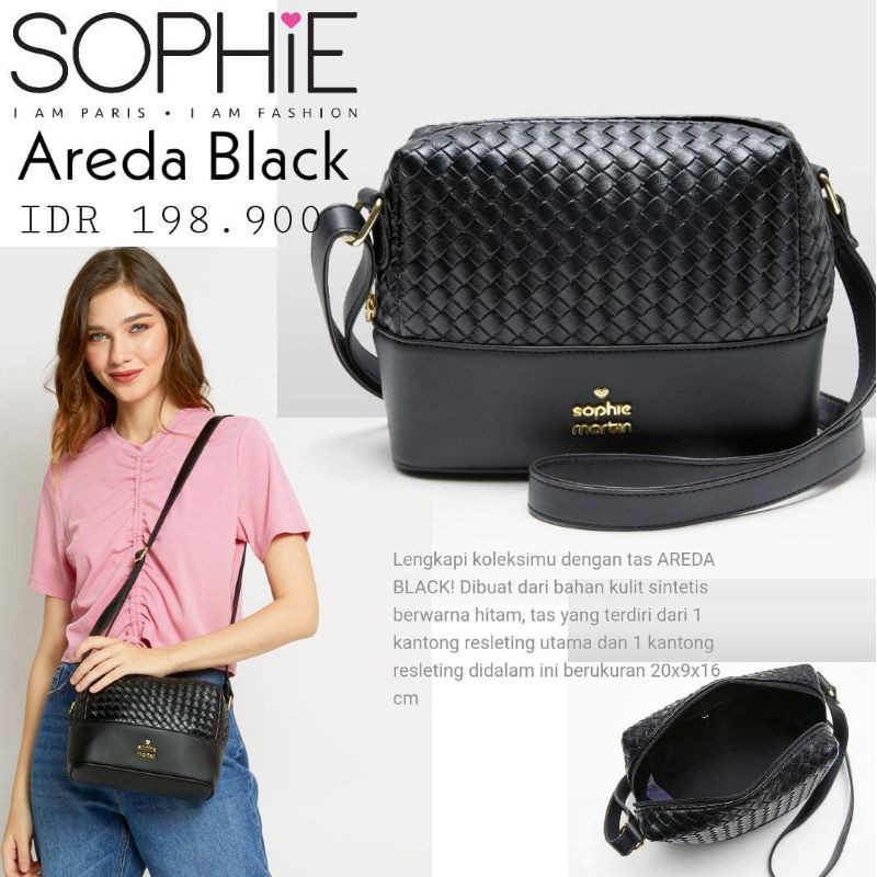 TAS AREDA BLACK SOPHIE PARIS