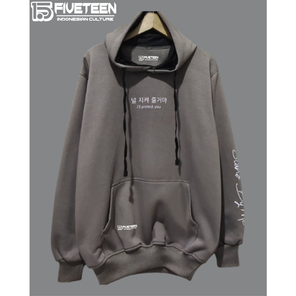 hoodie distro original premium fifteen15 warna mocca i'll protect you sweater distro original pria kain halus suwiter cowok distro terbaru 2021 hudie cowo keren zipper hoodie distro premium hoodie sweater zipper blds high quality premium distro 15fiffteen