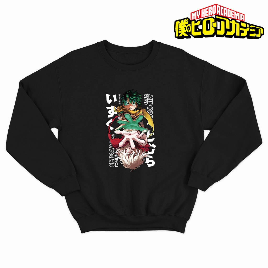 Sweater Crewneck Deku X Shigaraki Tomura Anime My Hero Academia 1201