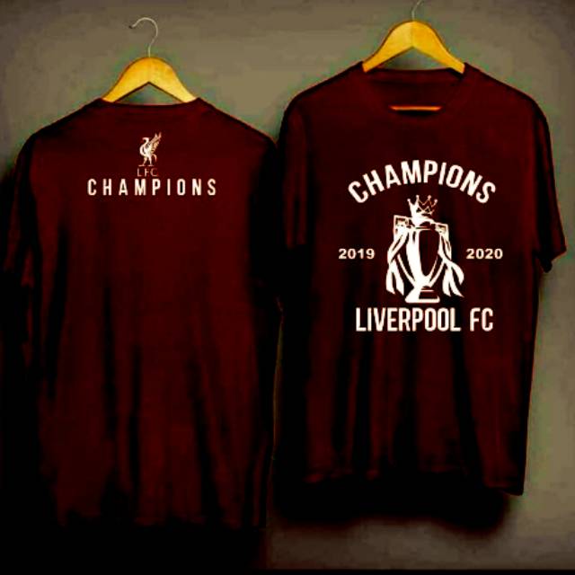 Tshirt liverpool champion 2020