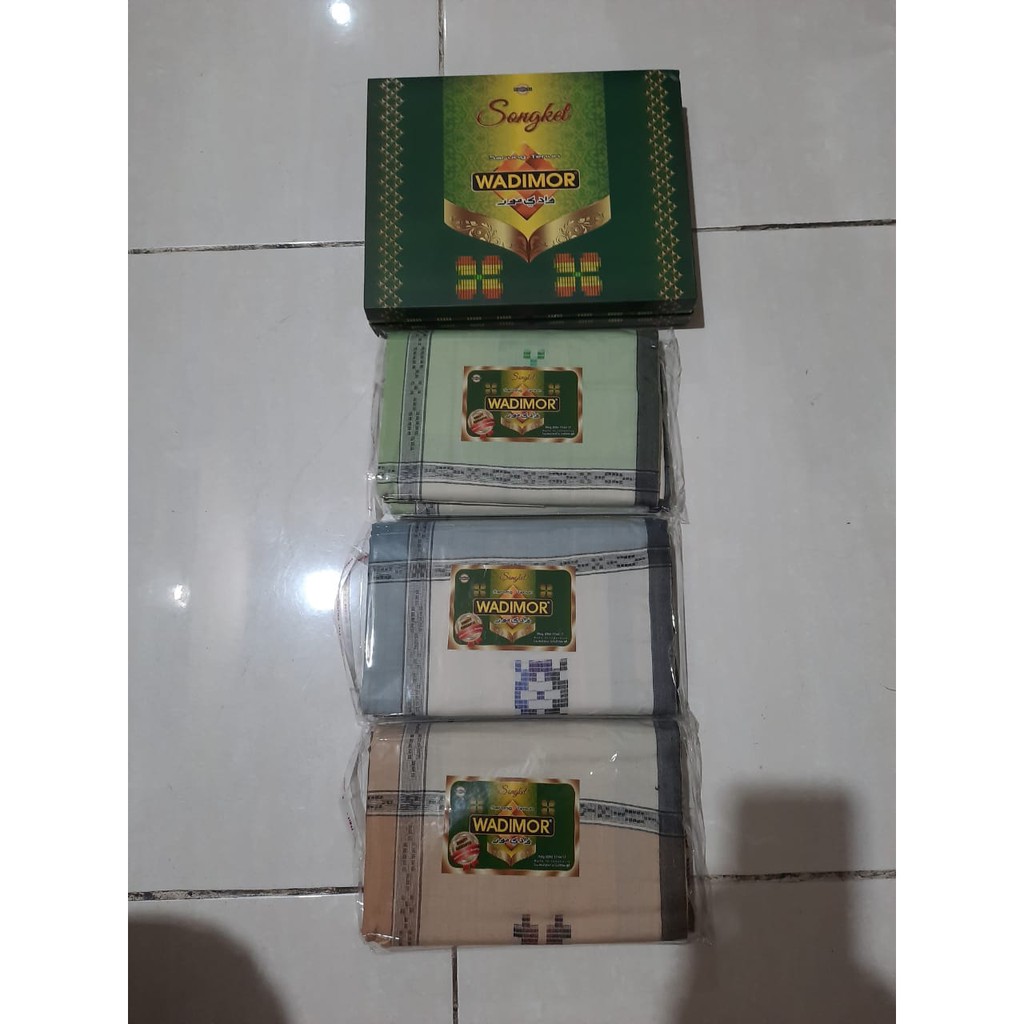 Sarung Wadimor Songket Series 1/2 kodi (10 pcs)