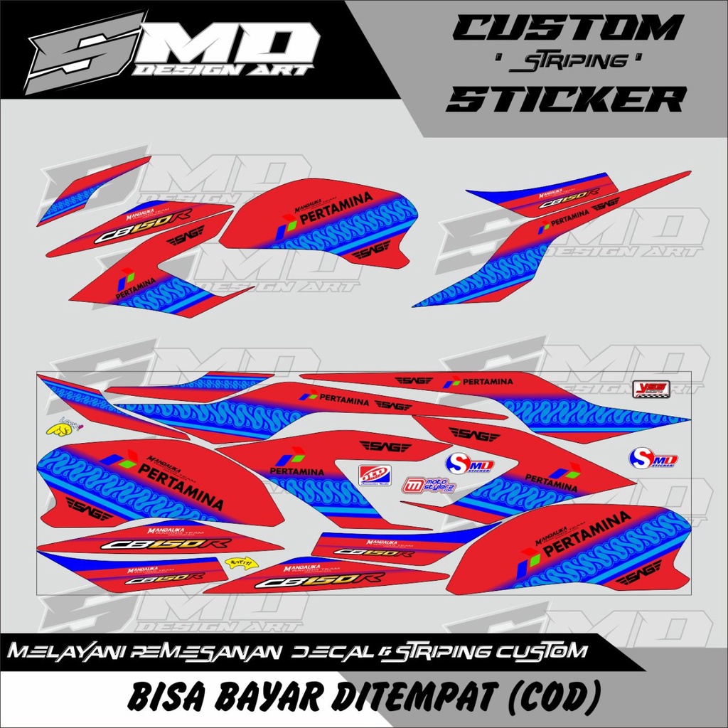 STRIPING VARIASIMOTOR HONDA CB 150R G2