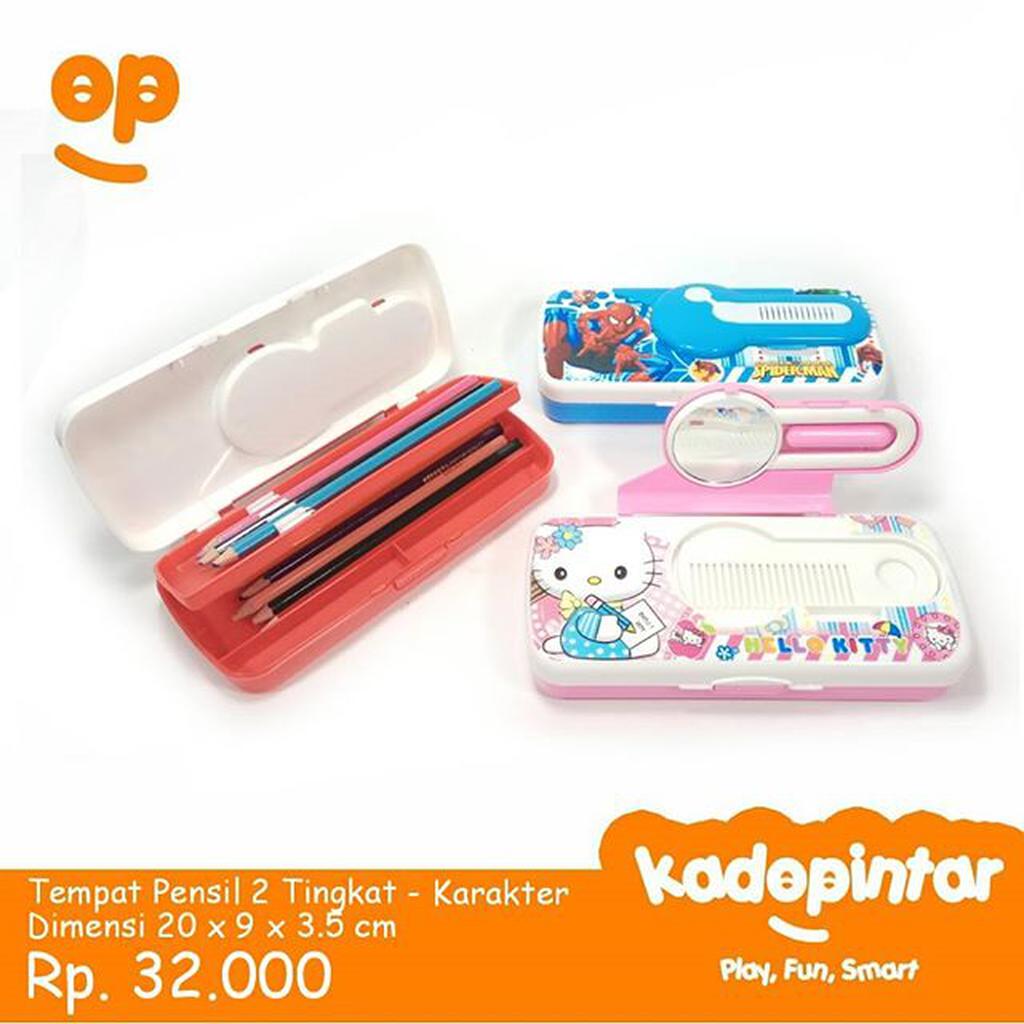 

Tempat Pensil 2 Tingkat - Doraemon