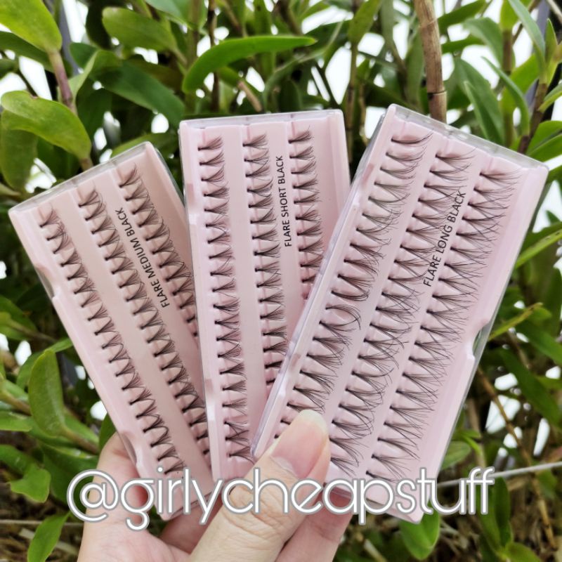 Bulu Mata Tanam Natural Flare Knot Eyelash Extension Premium