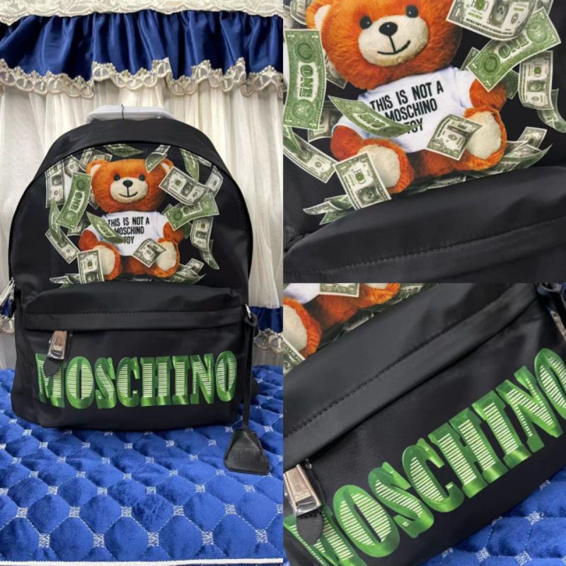 Tas Ransel Moschino Backpack Mirror Quality