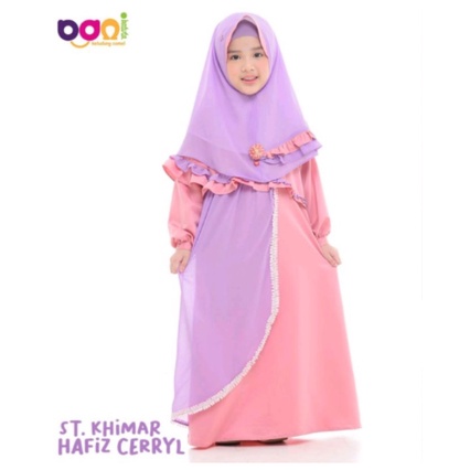 Baju muslim anak Hafiz Cerryl 3-6 tahun Bani batuta