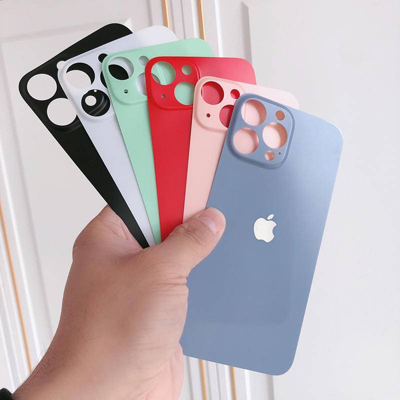 One-Piece Primary Color Back Film Decorative For iPhone 13 Pro Max Mini Protector Stickers For iPhone13