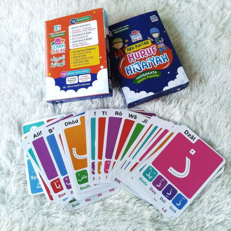 

FLASH CARD AKU PINTAR HURUF HIJAIYAH