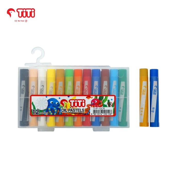 

Oil Pastel / Crayon TiTi TI-P-12CR Mini / 12 Warna