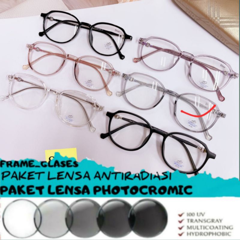 KACAMATA KODE 8177 LENSA ANTIRADIASI/PHOTOCROMIC