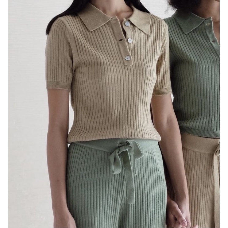 •Preloved• Love&flair Windsor Top Mocha