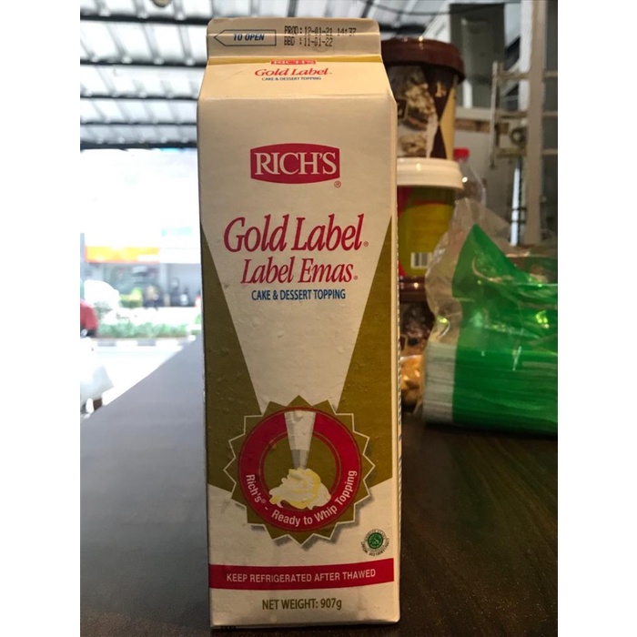 

RICH GOLD WHIPPING CREAM
