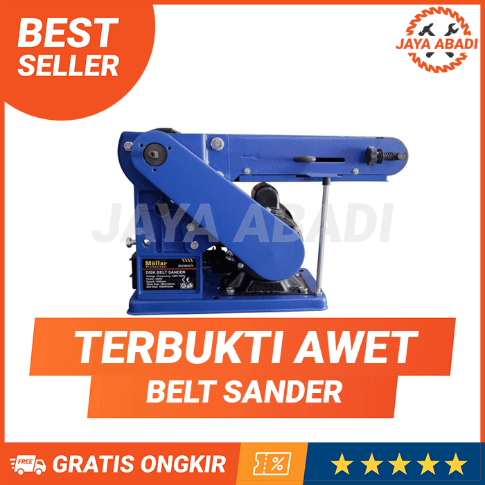 Mesin Amplas Duduk / Sabuk Amplas Duduk / sanding belt penghalus kayu besi NANKAI