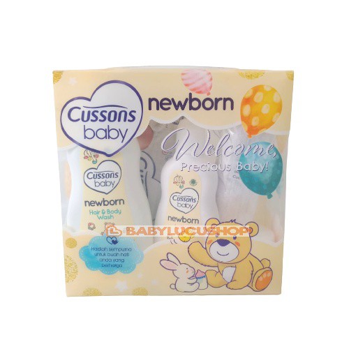 Cussons Baby Newborn Gift Pack Set || Cussons Baby Perawatan Newborn | Paket Mandi Bayi Cussons Baby Set