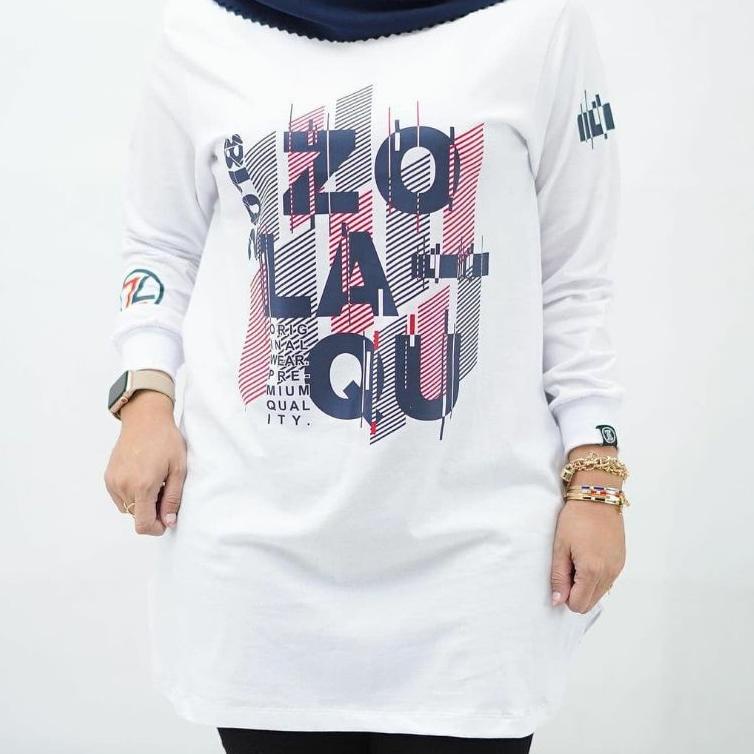 ☛ Sambut promo Kaos Wanita Lengan panjang/ Kaos Zolaqu Original Terbaru 2022 GRIFO ..,,.,,.,