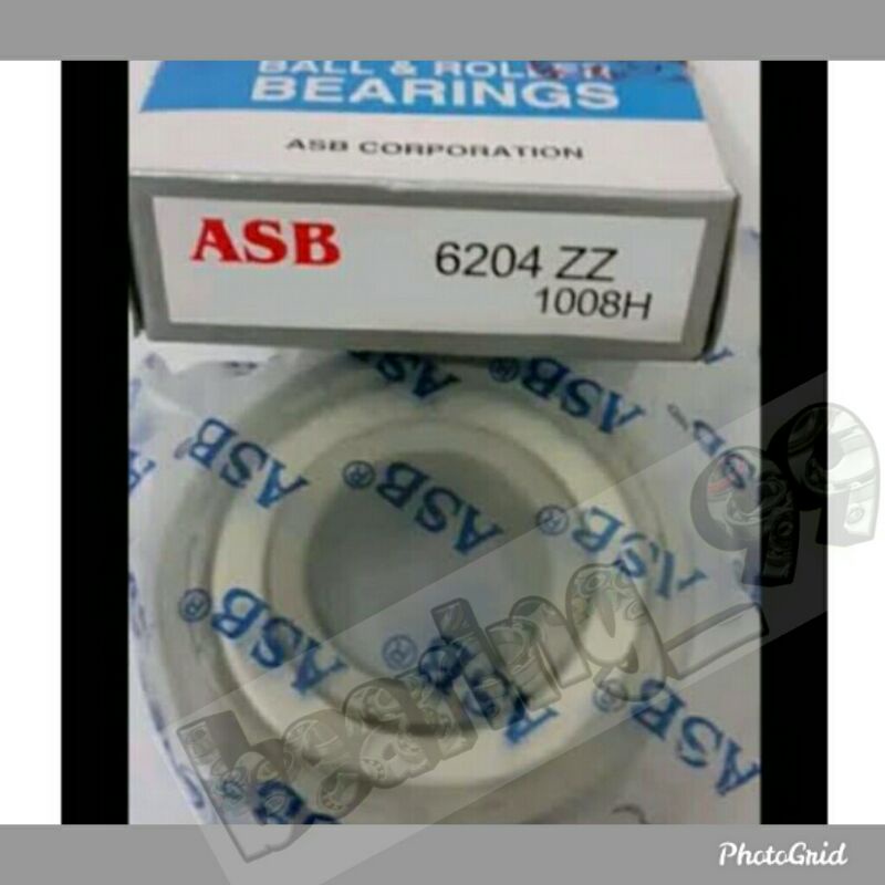 Bearing Laher Pintu Pagar - Rolling Door - Folding Gate Bearing Klaher 6204 ZZ ASB Uk 20x47x14 mm