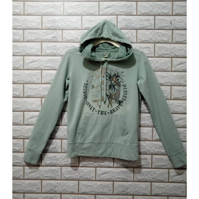 Second Hoodie DIESEL Seaglass