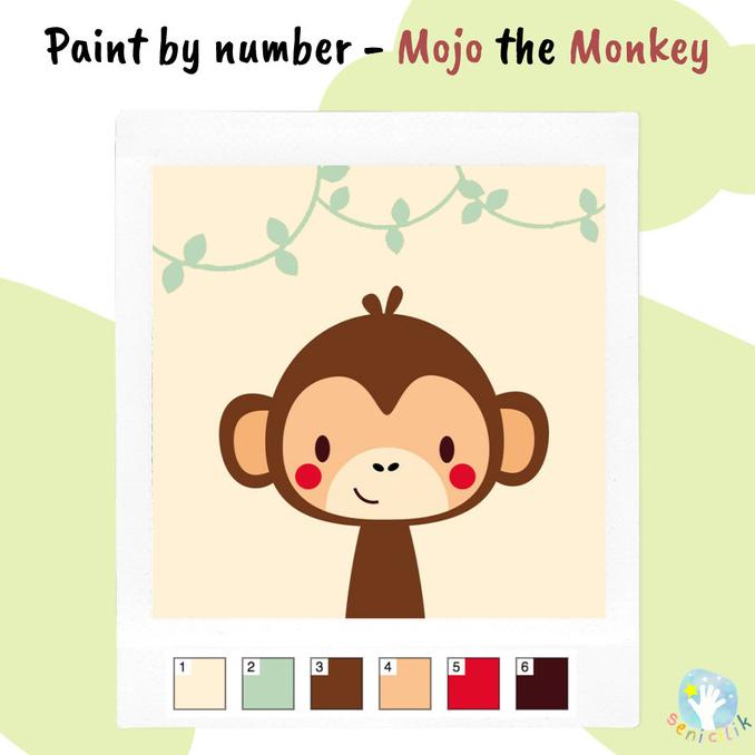 

PROMO Kids Paint by Number Kit - Mojo the Monkey/CAT AKRILIK SET/CAT AKRILIK SET 24 WARNA/CAT AKRILIK PASTEL/CAT AIR/CAT AIR LUKIS SET/CAT AIR GIOTTO/KUAS LUKIS 1 SET/KUAS LUKIS KECIL/KUAS LUKIS LENGKAP/KANVAS LUKIS/KANVAS LUKIS SKETSA/KANVAS LUKIS
