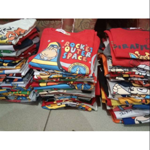 Kaos Anak Cowok AR89 lusinan