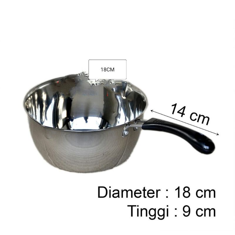 Panci Mie Panci Cooking  Pot , 16 cm , Panci Susu Multifungsi