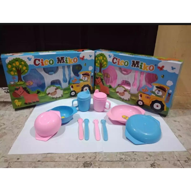 feding set/tempat makan bayi ciko miko.ukuran besar