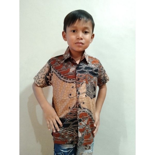 Hem batik anak