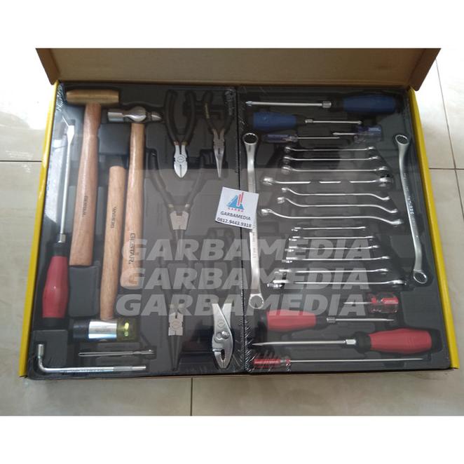 Tools Set Mekanik Truster Gestar / Crossman Tool Set 52Pcs Original