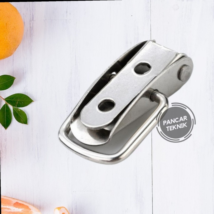 Mini Toggle Clamp Cabinet Box Spring Loaded Latch Catch Hasp Kunci Box Mini