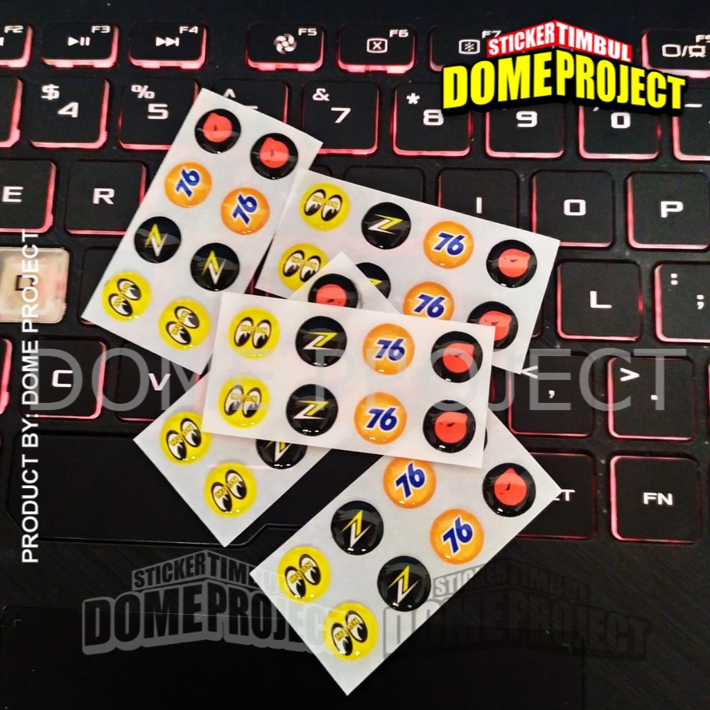 BRANDED 2 STIKER TOMBOL HOME SET STIKER TIMBUL LENTUR STIKER HANDPHONE