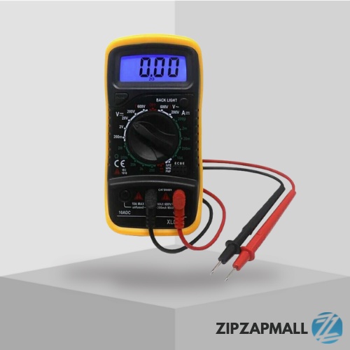 Mini Digital Multimeter AC/DC Voltage Tester / Digital Clamp Meter Tester / Alat Pengukur Kabel Tegangan Listrik AC DC / Tes Uji Isolasi Konsumsi Power / Alat Uji Arus Listrik / Alat Ukur Tegangan Listrik Dc Ac Aki Motor Mobil / Multitester Digital Murah