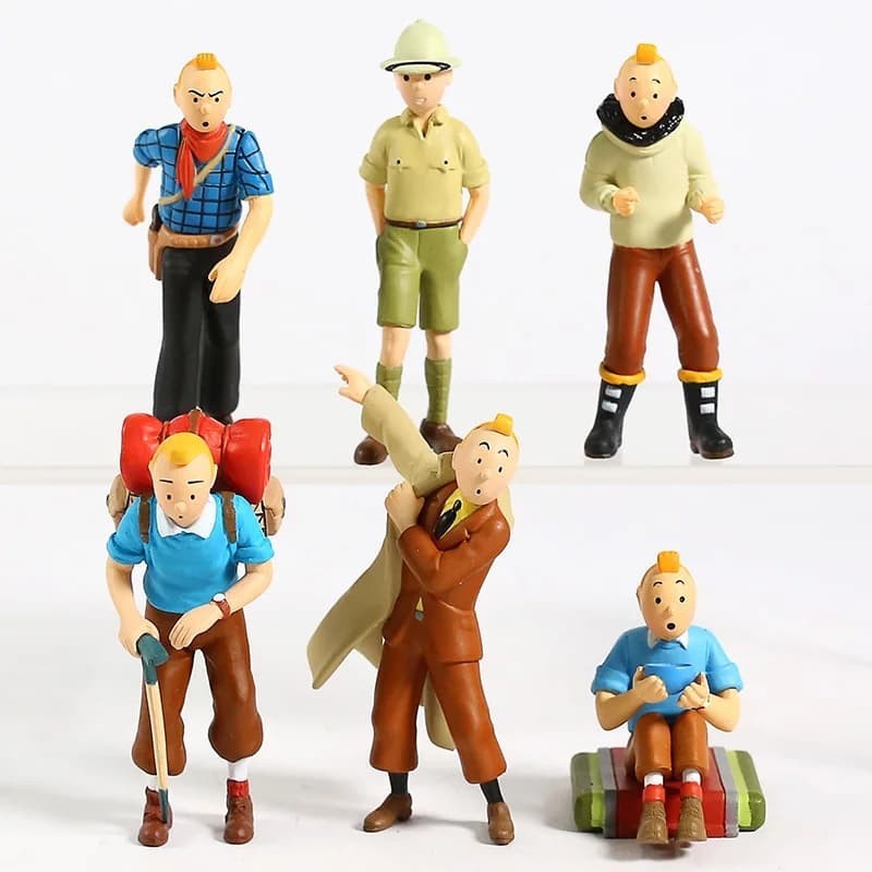 Tintin Action Figure set