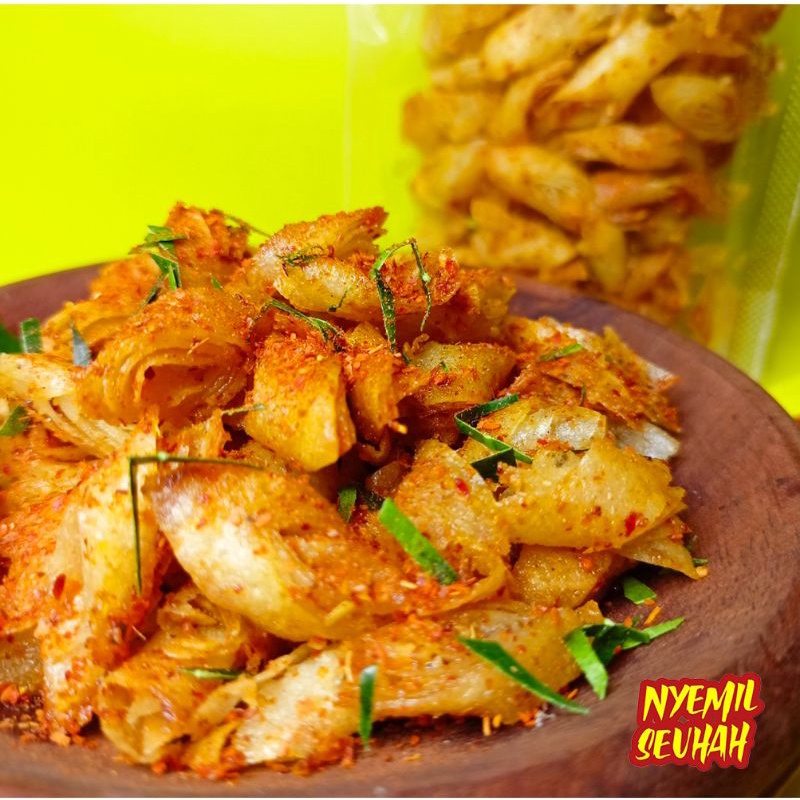 

LUMPIA KERING PEDAS CEMILAN MURAH