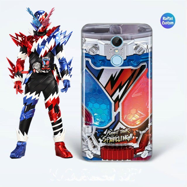 CUSTOME CASE KAMEN RIDER BUILD - RABBIT TANK SPARKLING FULLBOTTLE
