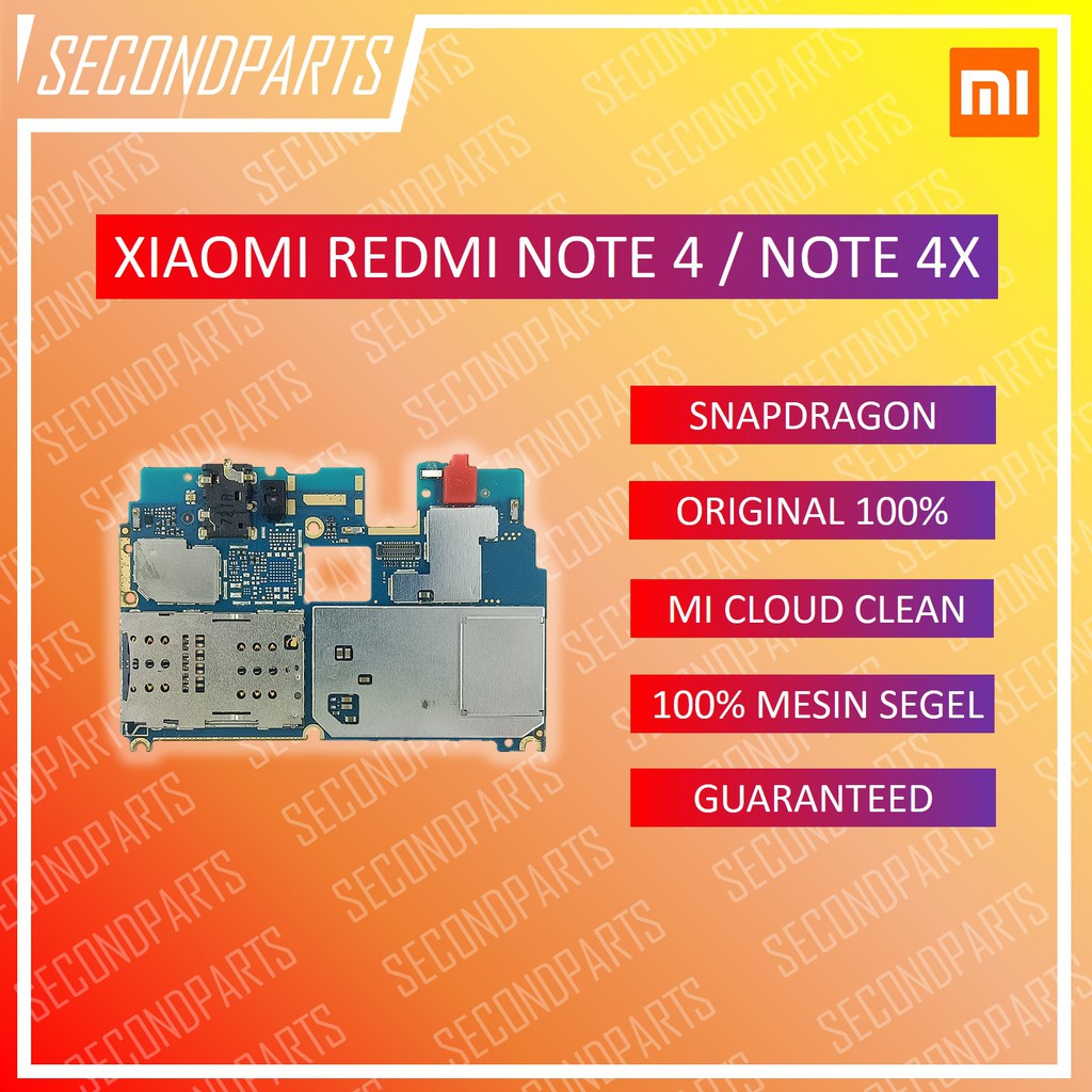 MESIN NORMAL XIAOMI REDMI NOTE 4 / NOTE 4X SNAPDRAGON SEGEL ORIGINAL