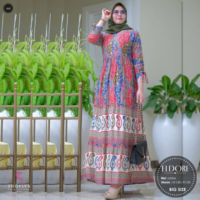 ELDORE DRESS GAMIS MUSLIM BY SHOFIYA