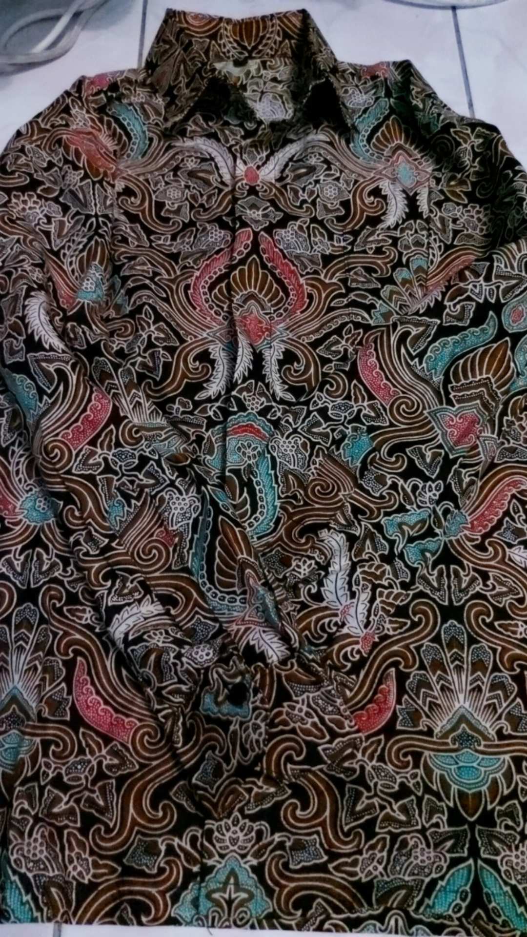 Nivana Batik - Couple Batik Keluarga Ayah Ibu Anak Motif Cirebon