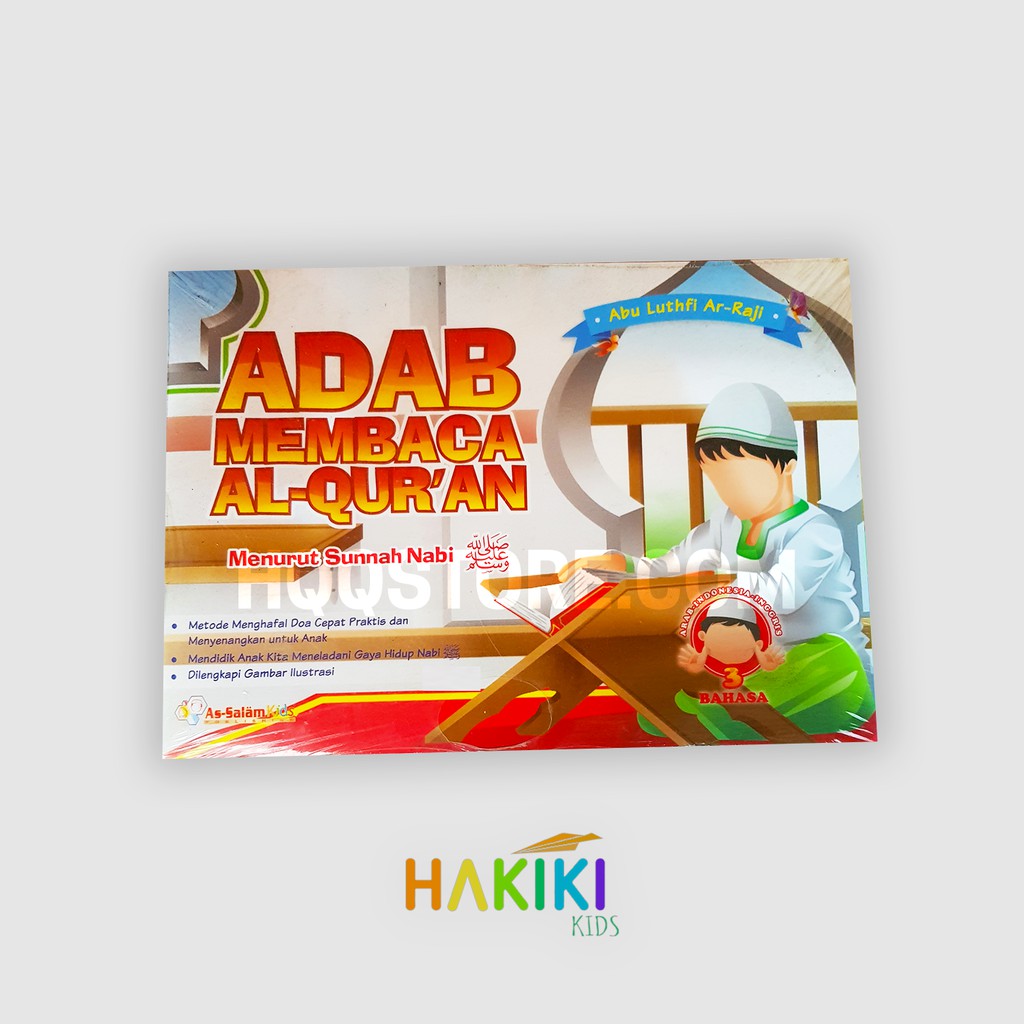 Buku Anak Adab Membaca Al Qur An Menurut Sunnah Nabi Pustaka Ibnu