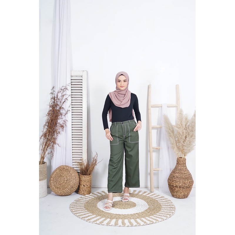 KULOT WANITA CARGO AMBER-5