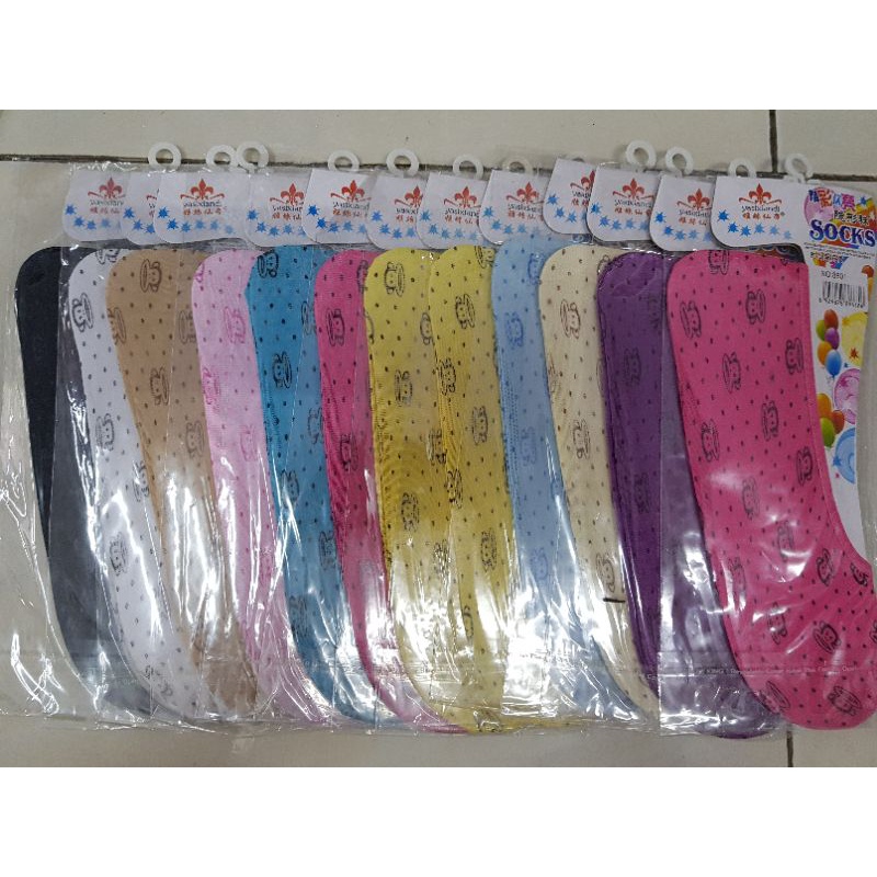 Kaos kaki Hiden Premium / Kaos Kaki tumit / invisible sock / Kaos Kaki Hiden wanita