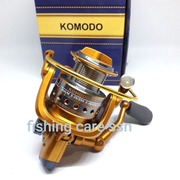 reel bless komodo bk 3000 murah