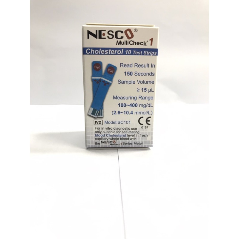 Strip Nesco Tes Kolesterol / Cholestrol / Cek Kolestrol