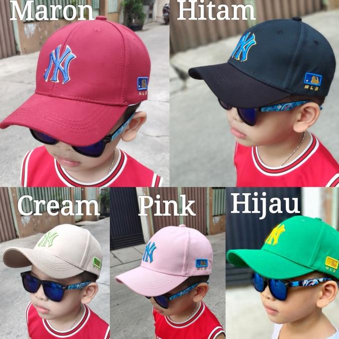 Topi Anak NY New York MLB Baseball Import Fashion