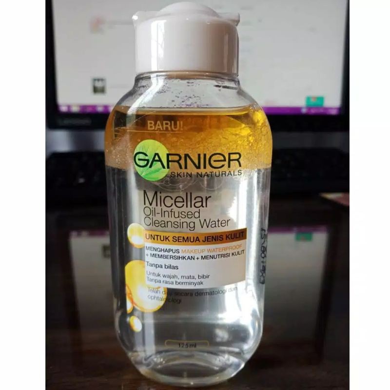 GARNIER MICELLAR OIL-INFUSED CLEANSING WATER 125ML