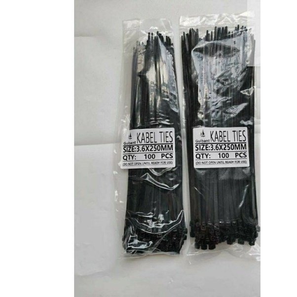 Kabel Ties / Insulock / Insulok / Cable Ties 3.6 x 250mm 25cm 100pcs