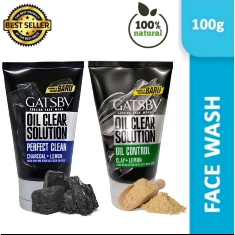 GATSBY FACE WASH MEN 100 ml
