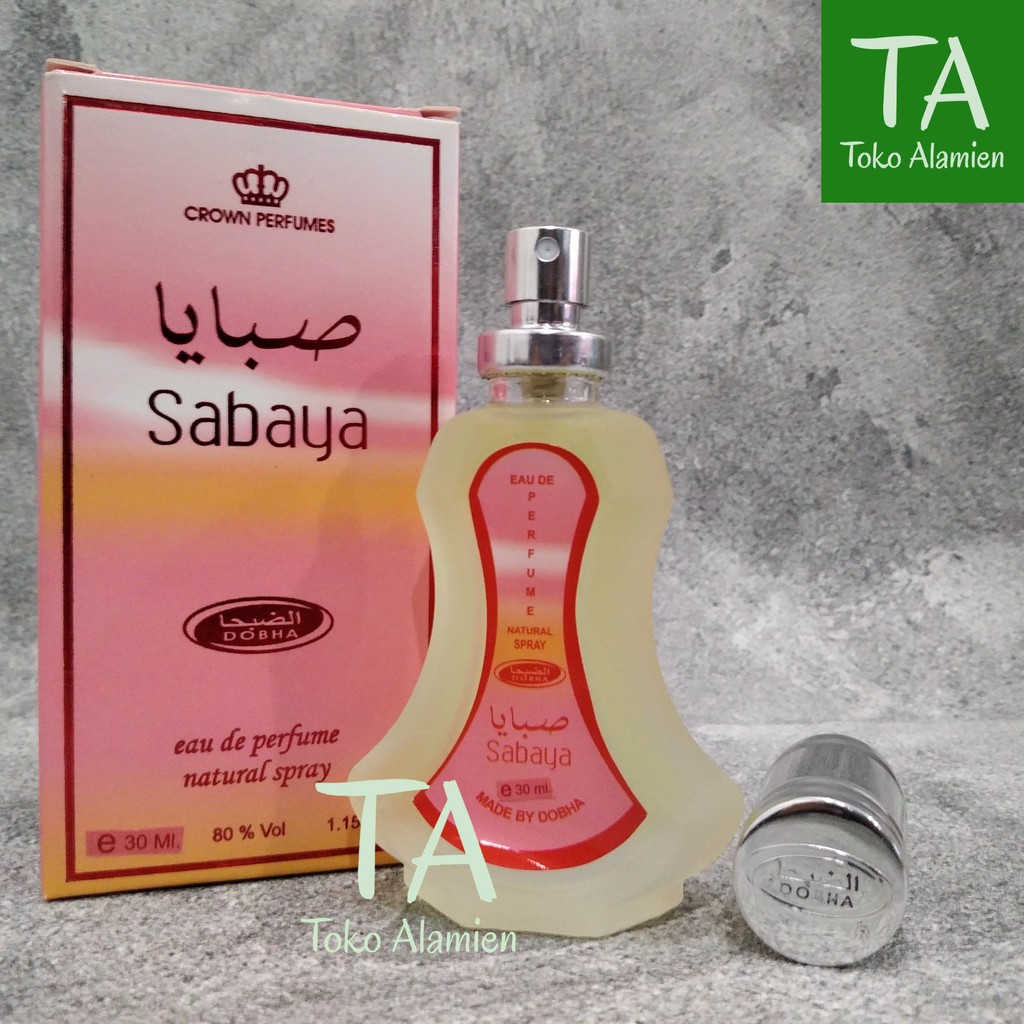 Sabaya Parfum Spray / Minyak Wangi Arab / Parfum Arab / Dobha Parfum / Parfum Impor / Dobha Arab
