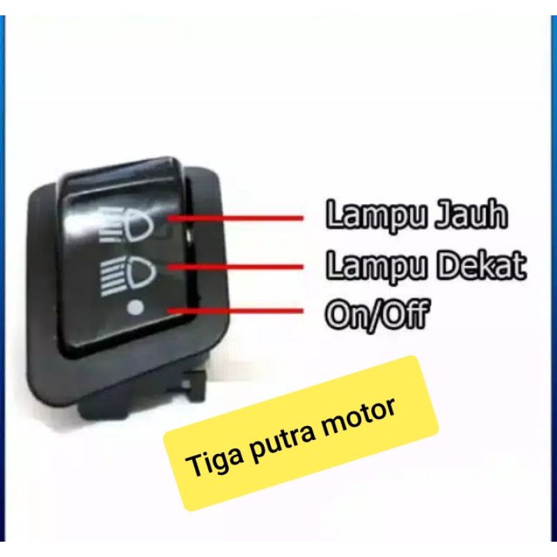 saklar lampu on off beat,vario
