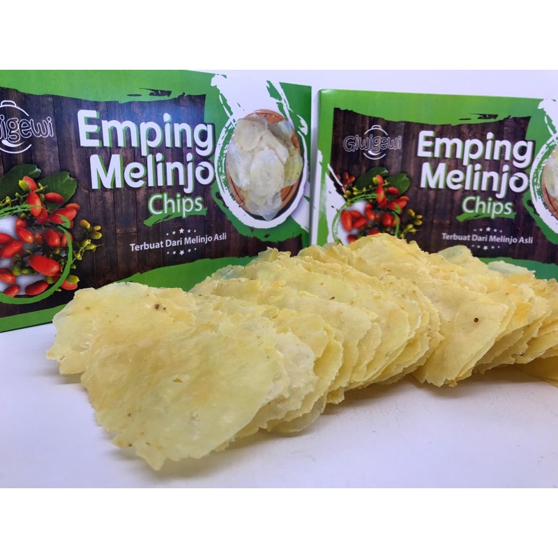 

EMPING MELINJO ASLI BENGKULU / KERIPIK EMPING MELINJO / EMPING RATUS 100 pcs